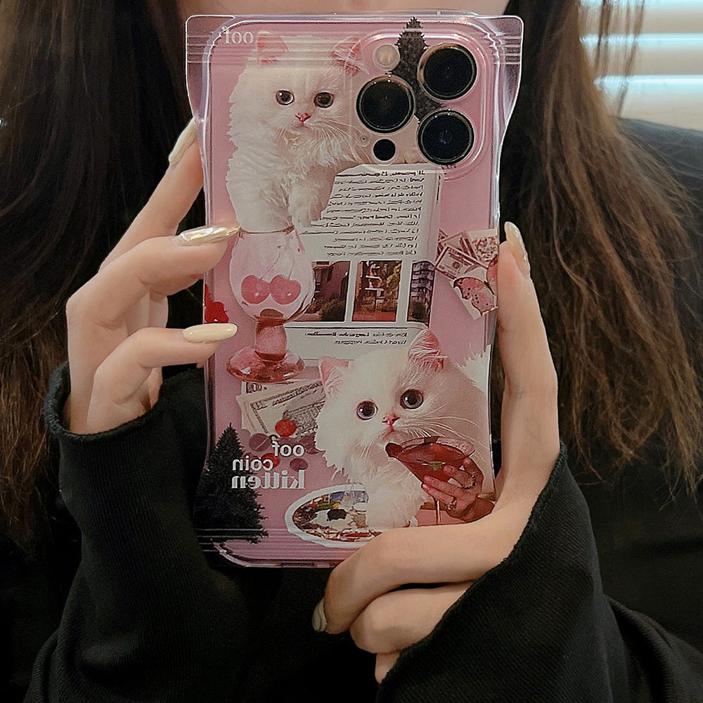 Pinch Bag Cat Phone Case