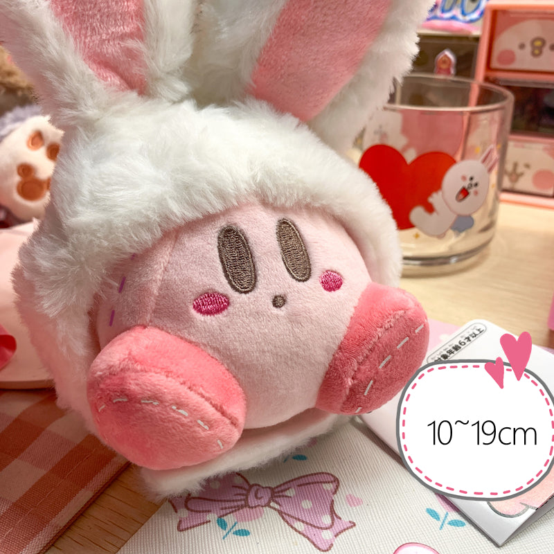 Cute Anime Bunny Ears Plush Pendant