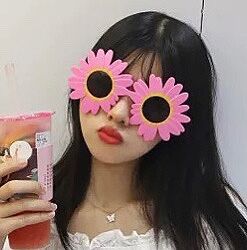 Cute Funny Daisy Sunglasses