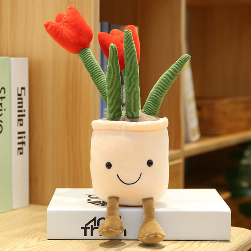 Cute Potted Plants Plushies