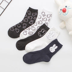 Cartoon Anime Rabbit Socks