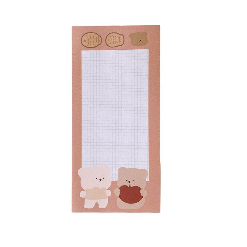 Chocolate Bear Sticky Notes