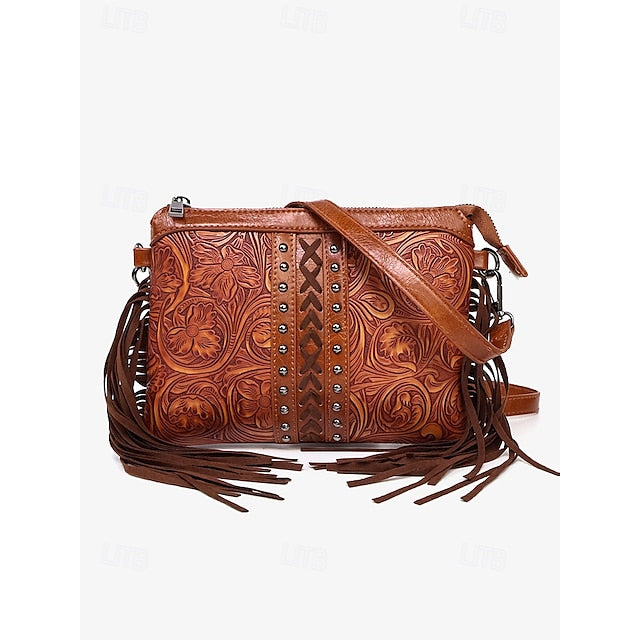 Shoulder  Leather Crossbody Bag Wristlet PU Bags