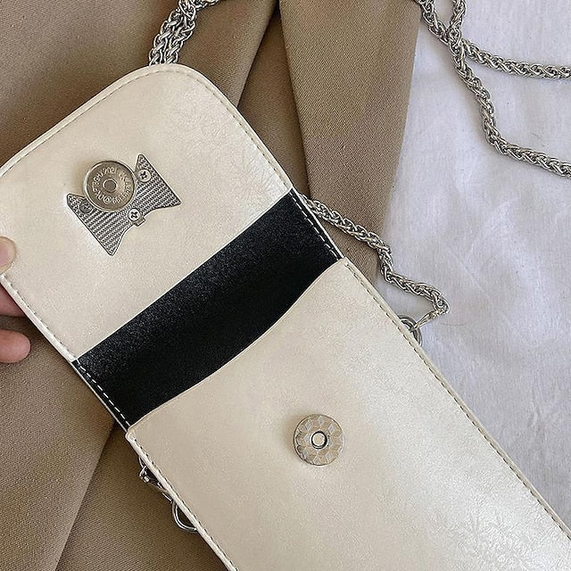 Phone  Crossbody PU Bag Mobile Daily Leather