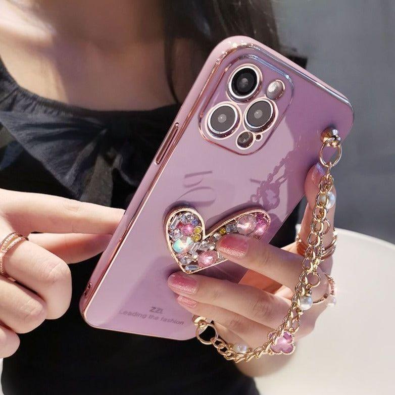 Crystal Gem Cute Phone Cases For iPhone 14 13 Pro Max 12 Mini 11 7 8Plus Xr X Xs