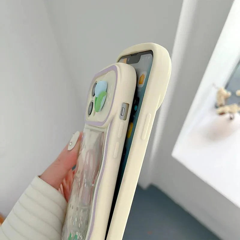 Cute 3D Flower Phone Case Cover Soft Bumper for iPhone 11, 12, 13, 14 Pro Max