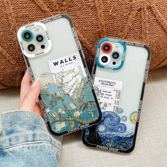 Cute Art Painting Design Phone Cases for iPhone 7, 8 Plus, X, XR, XS Max, 11, 12, 13, 14 Pro - Covers