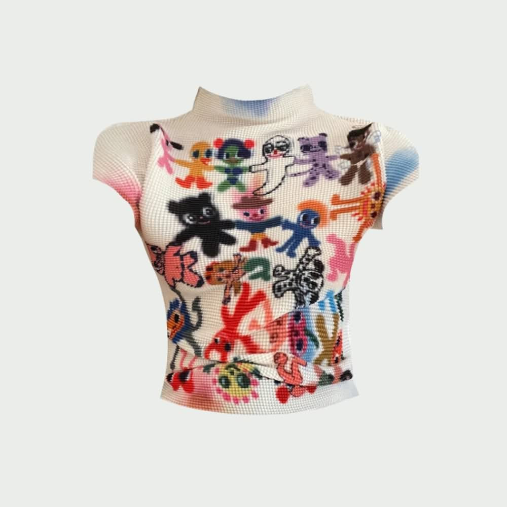 Cute Cartoon Kawaii Harajuku T-shirt
