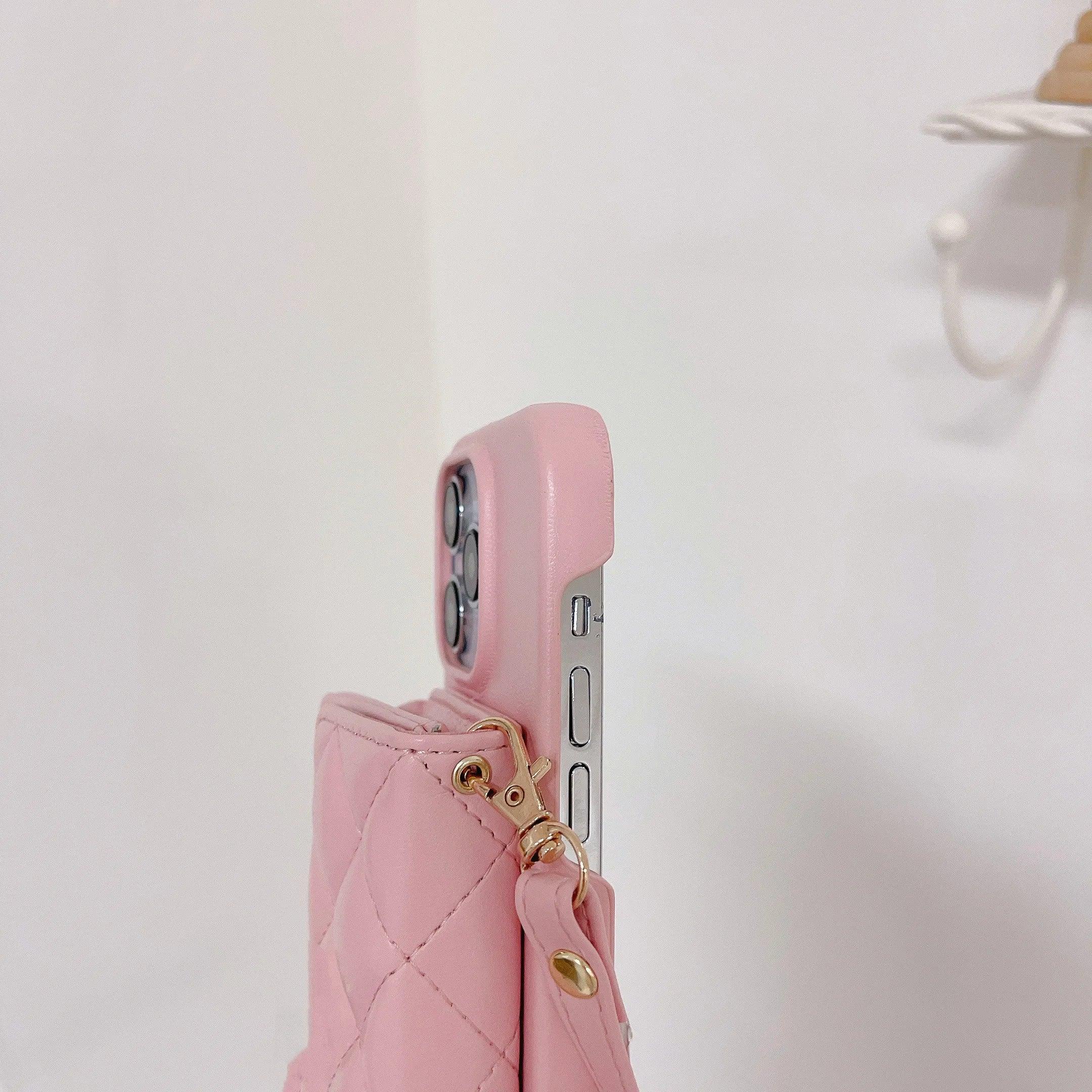 Cute Phone Case for iPhone 15, 14 Plus, 13, 12, 11 Pro Max with Leather Wallet Card Crossbody Holder