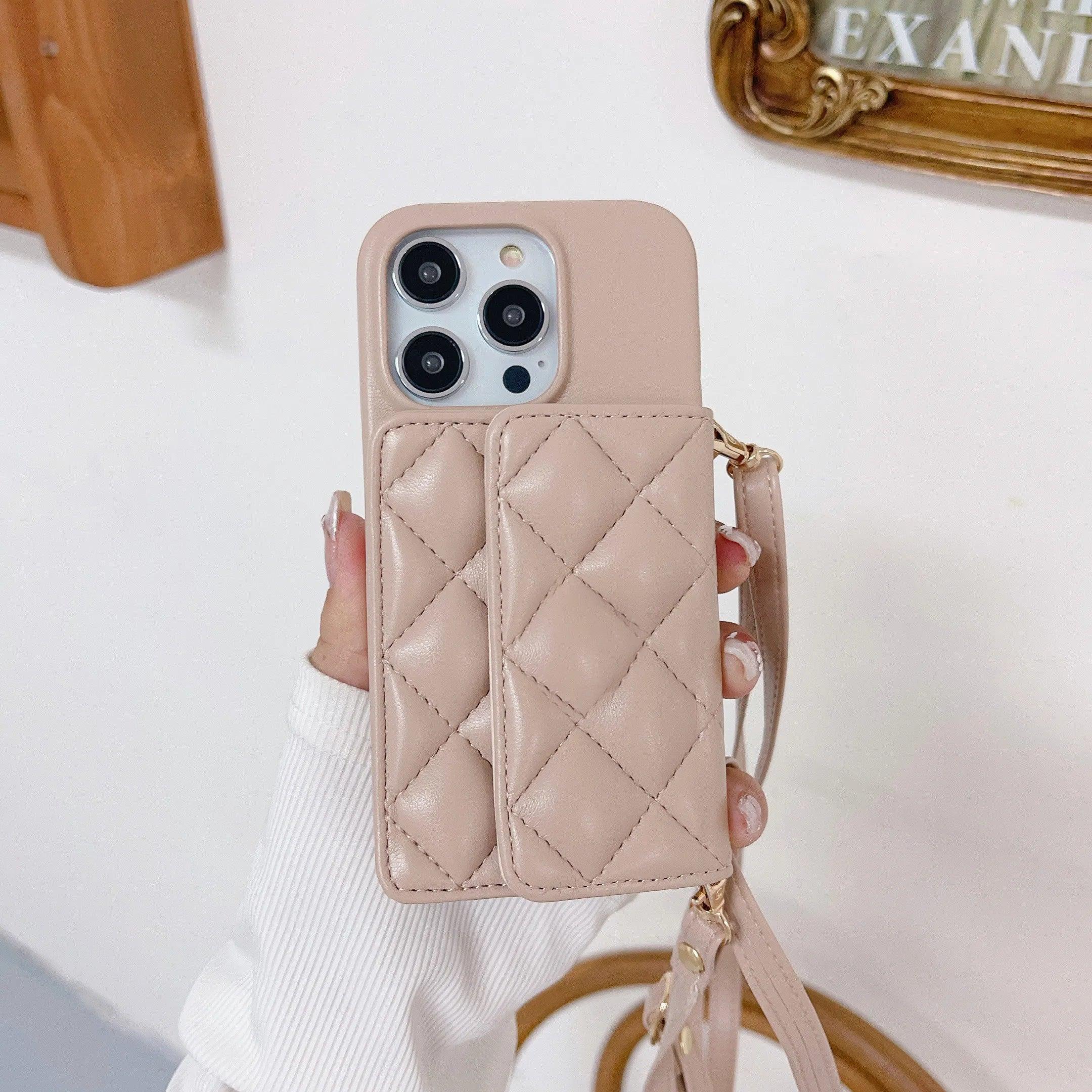 Cute Phone Case for iPhone 15, 14 Plus, 13, 12, 11 Pro Max with Leather Wallet Card Crossbody Holder