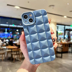 Cute Phone Cases For iPhone 14 13 12 11 Pro Max X XS XR 7 8 Plus - Luxury 3D Diamond Lattice