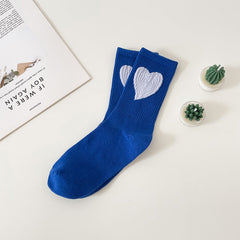 Smiley Klein Blue Socks