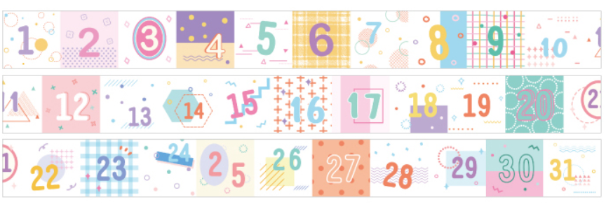 Salinity Three Points Washi Tapes