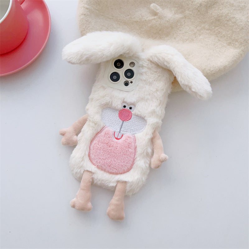 Cartoon Plush Phone Case