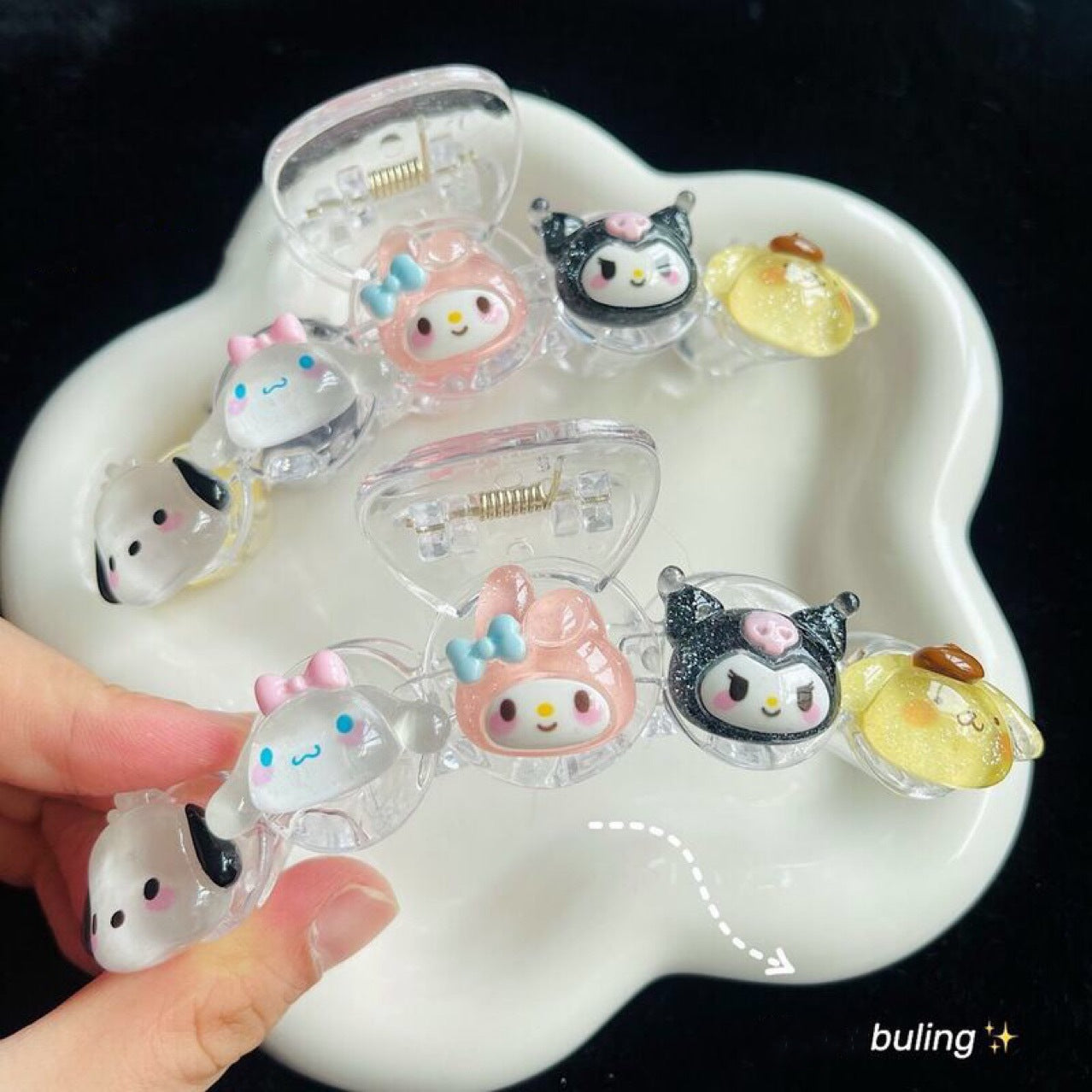 Cute Cartoon Big Hair Clip