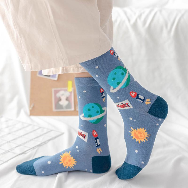 Cartoon Planet Anime Socks