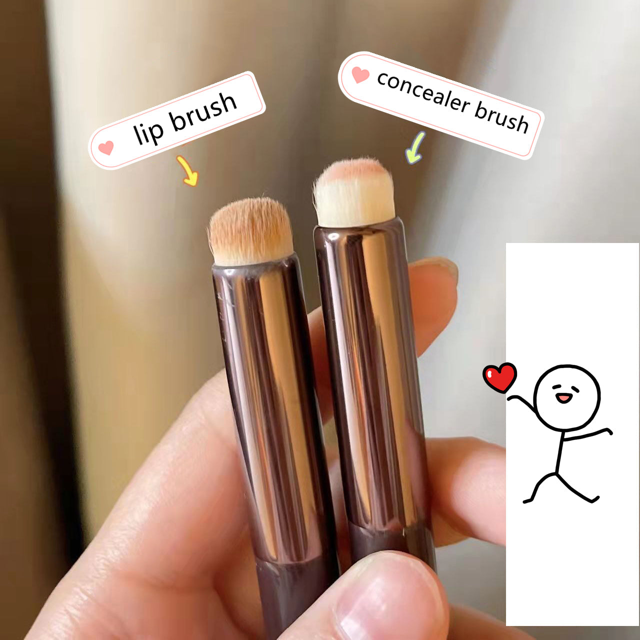 Portable Multi-Purpose Lip Brush