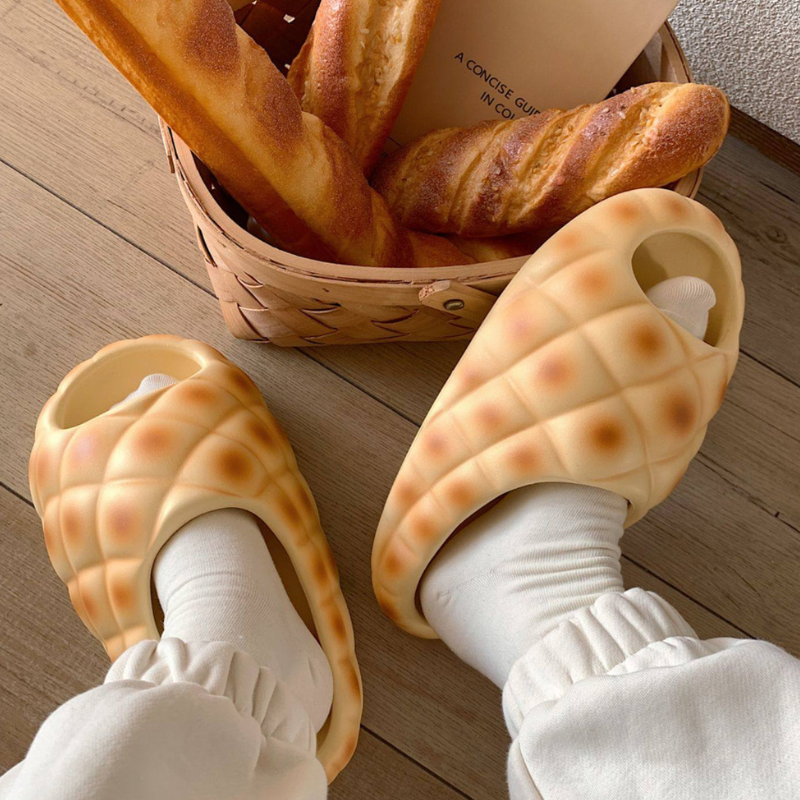 Kawaii Pineapple Bun Slippers