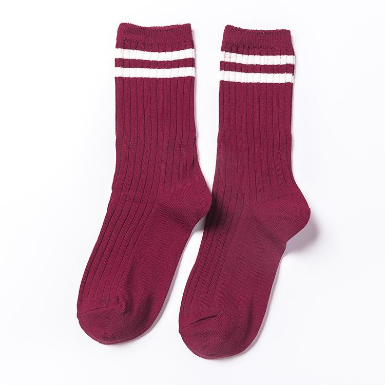 Korean Style Striped Socks