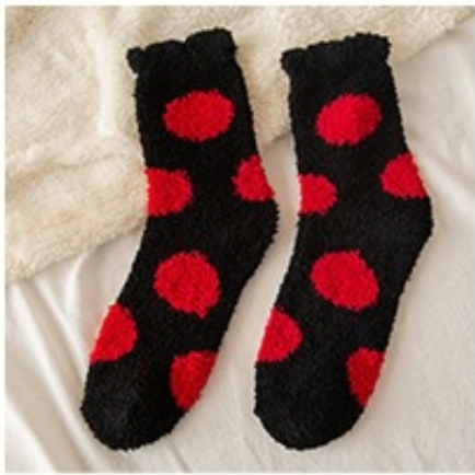 Cute Spotted Floor Socks