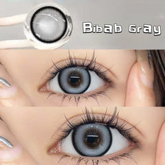 Bibab Gray Contact Lenses(12 months wear)