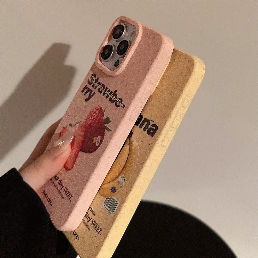 Fruit Strawberry Banana Phone Case