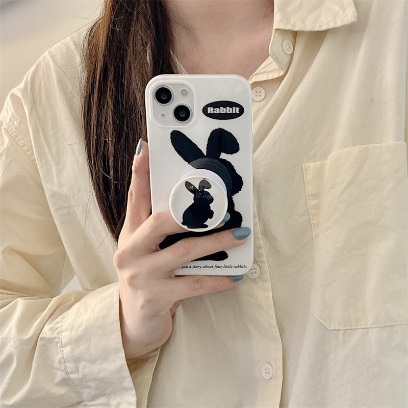 Black Bunny Phone Case