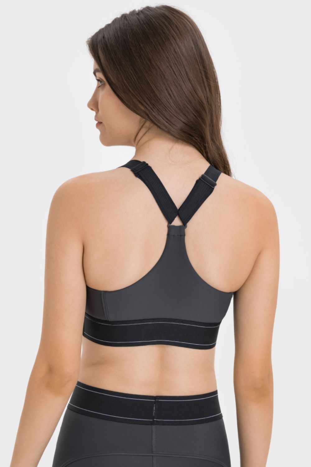 No Underwire Cropped Active Bra