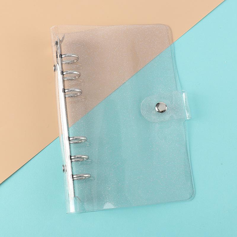 6 Ring Binder Flower Button Cover