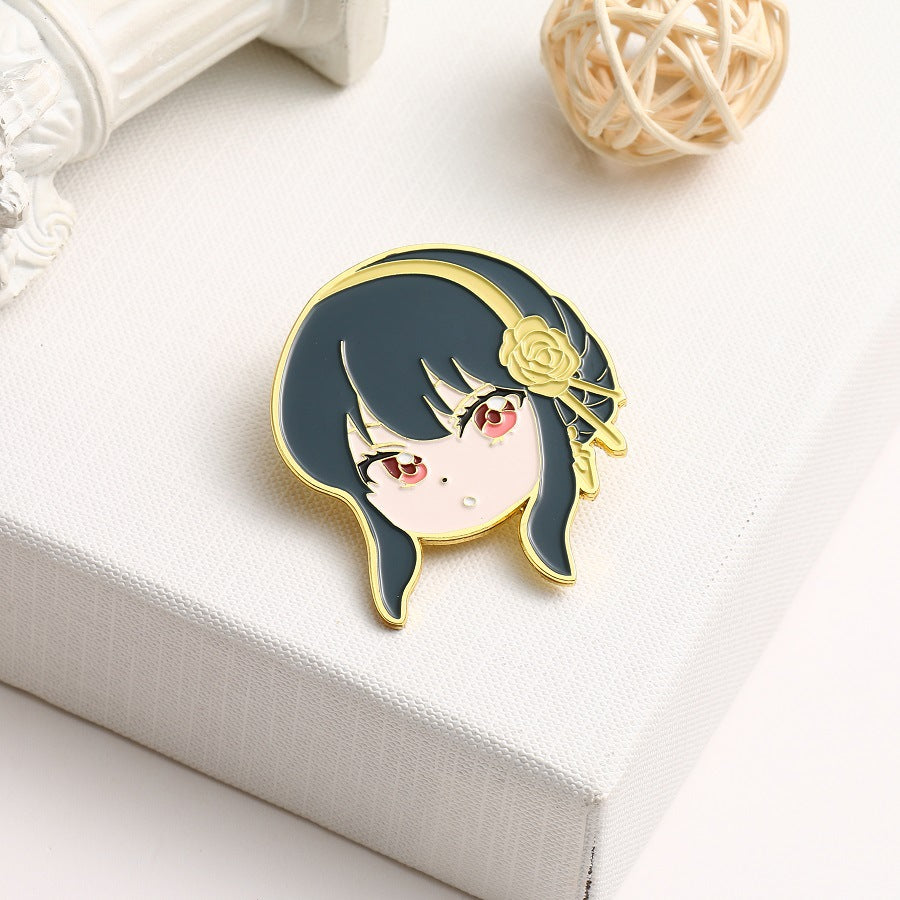 Cute Anime Alloy Pin