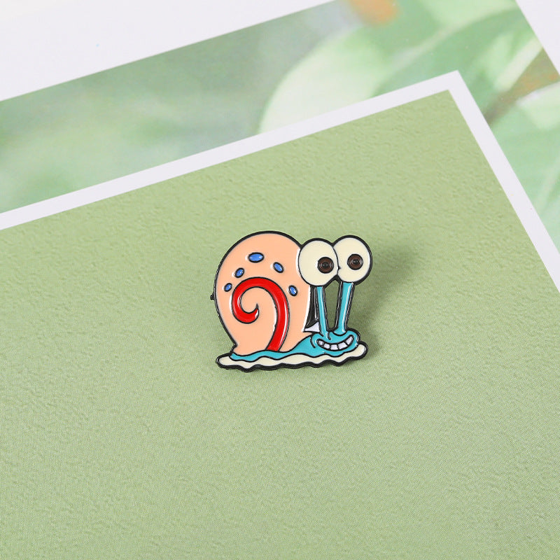 Cartoon Cute Snail Shape Pins