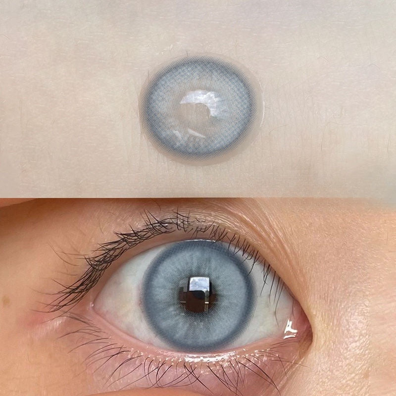 Taylor Blue Gray Contact Lenses(12 months wear)