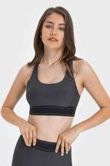 No Underwire Cropped Active Bra