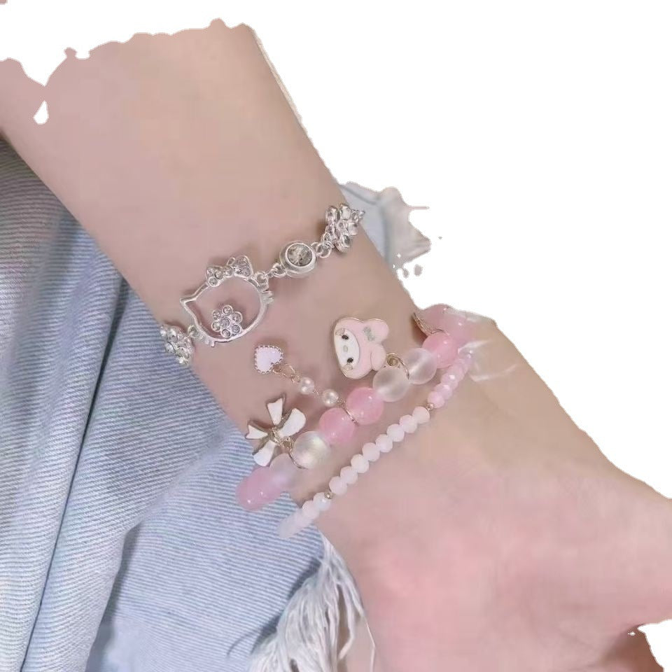 Cute Sweet Crystal Bracelet