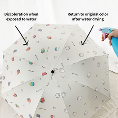 Kawaii Color-Changing Sun Rain Umbrella