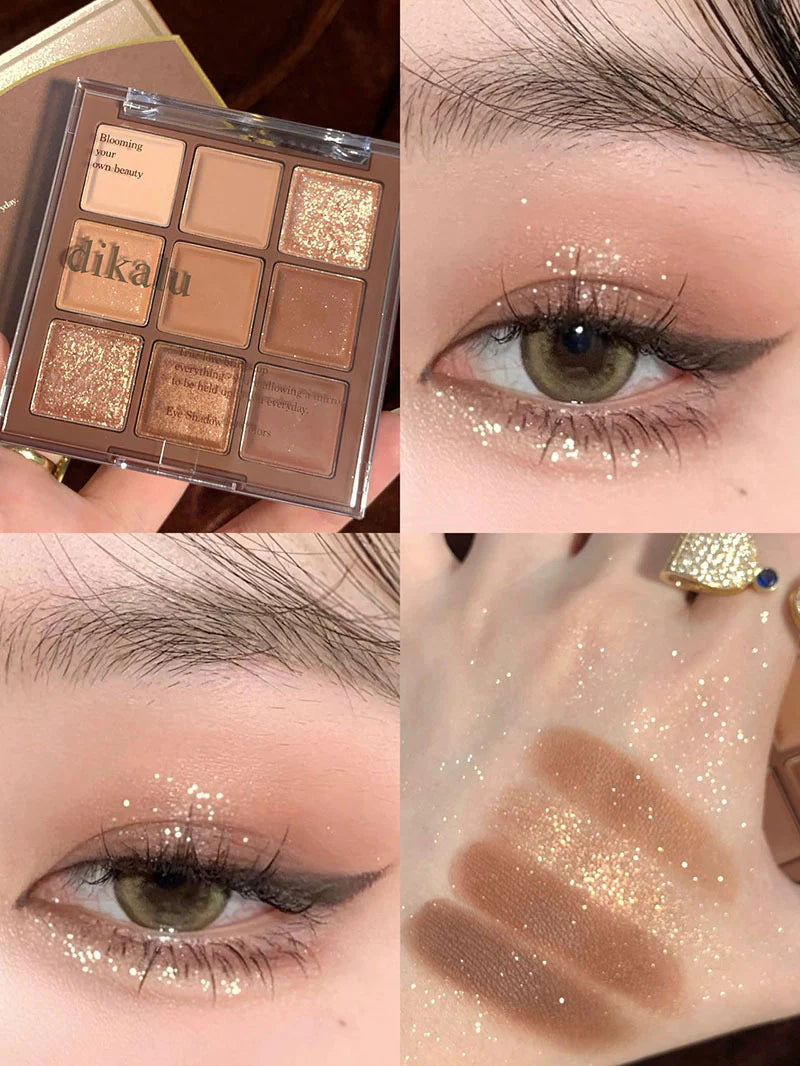 Milk Tea 9 Colors Eyeshadow