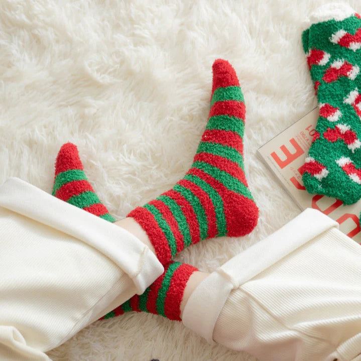 Cute Christmas Floor Socks