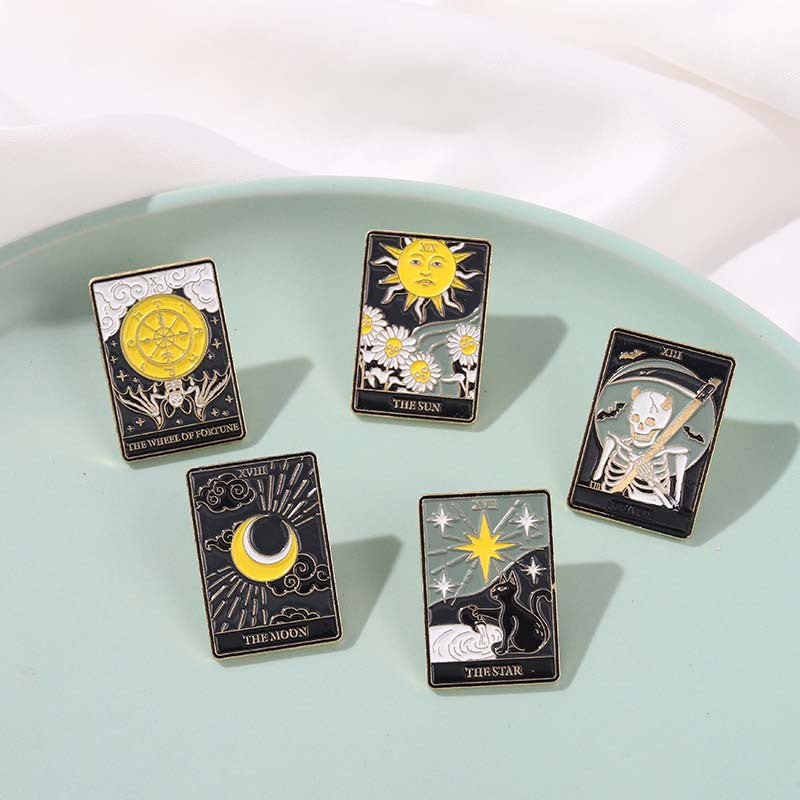 Punk Style Tarot Series Pins