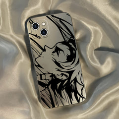 Demon Slayer Silver Gray Phone Case(Tanjiro)