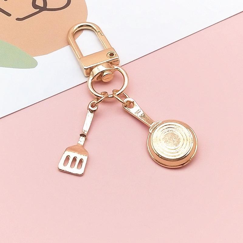 Cute Cartoon Metal Keychain