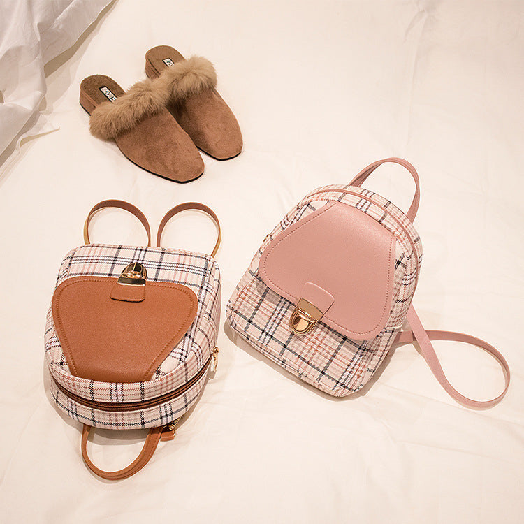 Cute Mini Plaid Shoulder Bag