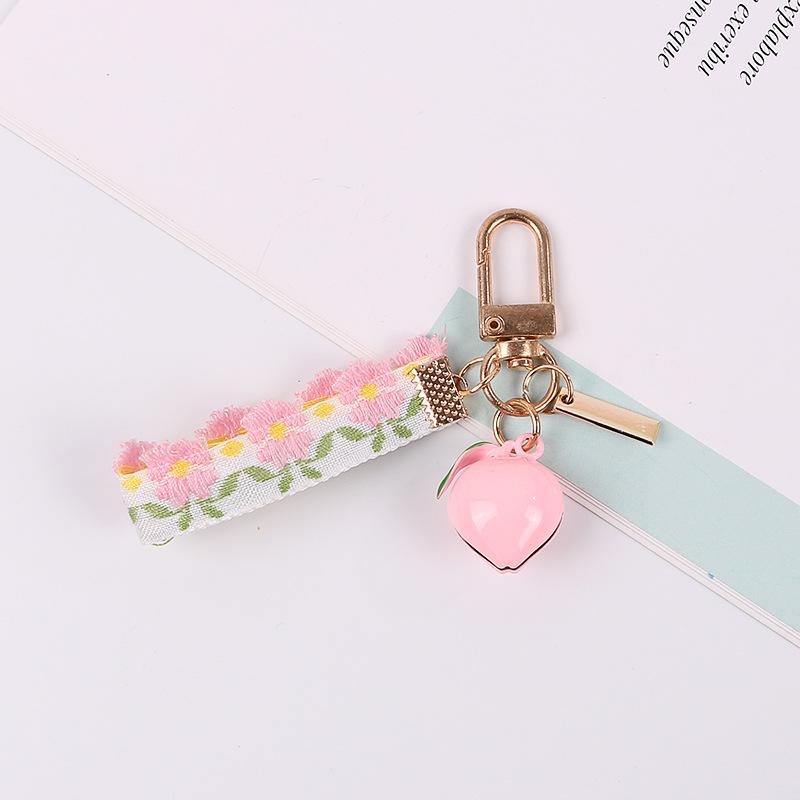 Pink Peach Trend Keychain