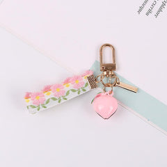 Pink Peach Trend Keychain