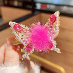 Flying Butterfly Hair Clip