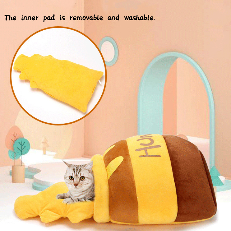 Kawaii Honey Pot Pet Bed