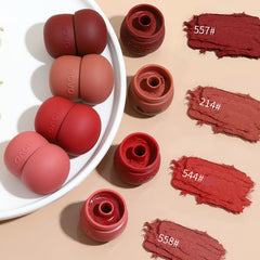 Mushroom Shape Velvet Matte Lipstick