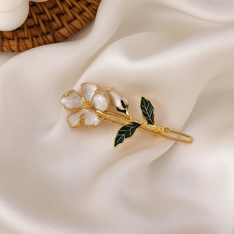 Sweet Spring Flowers Hair Clips