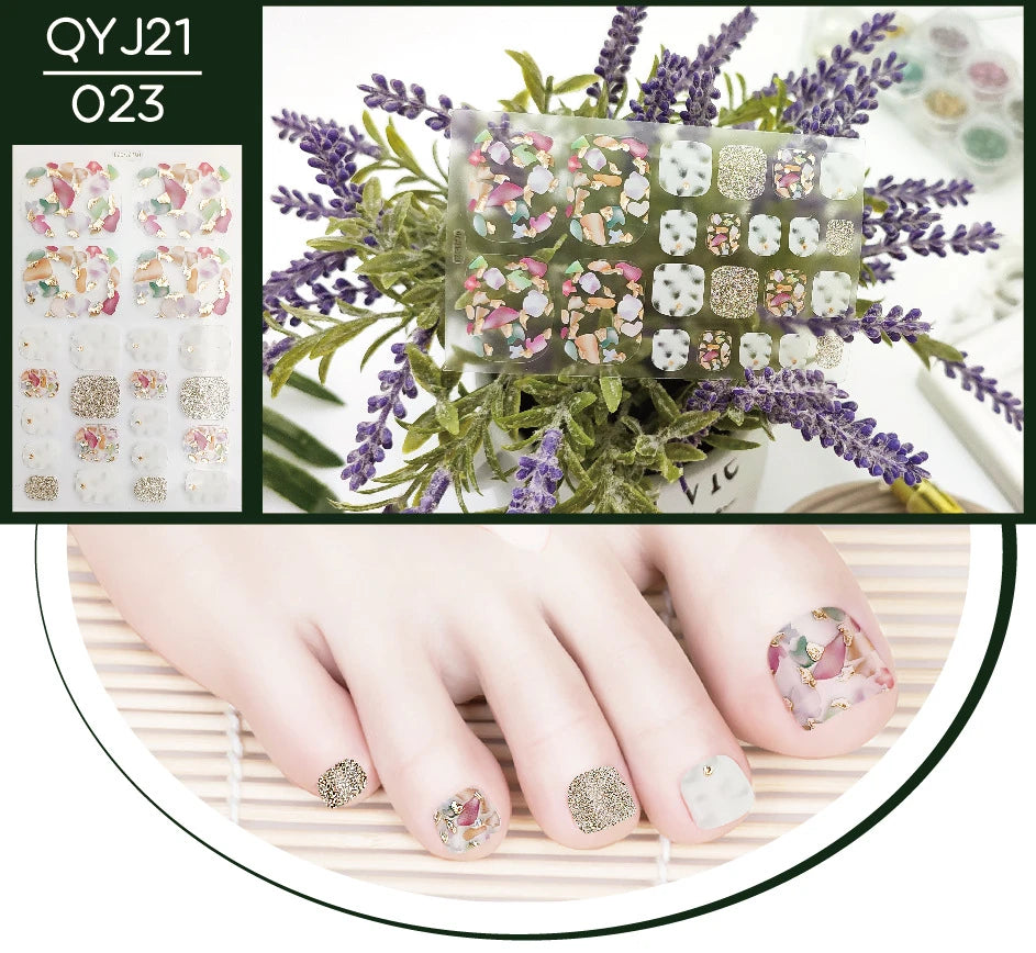 Summer Waterproof Nail Sticker