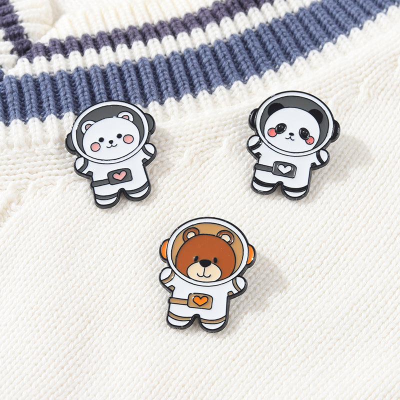 Cute Cartoon Panda Pins