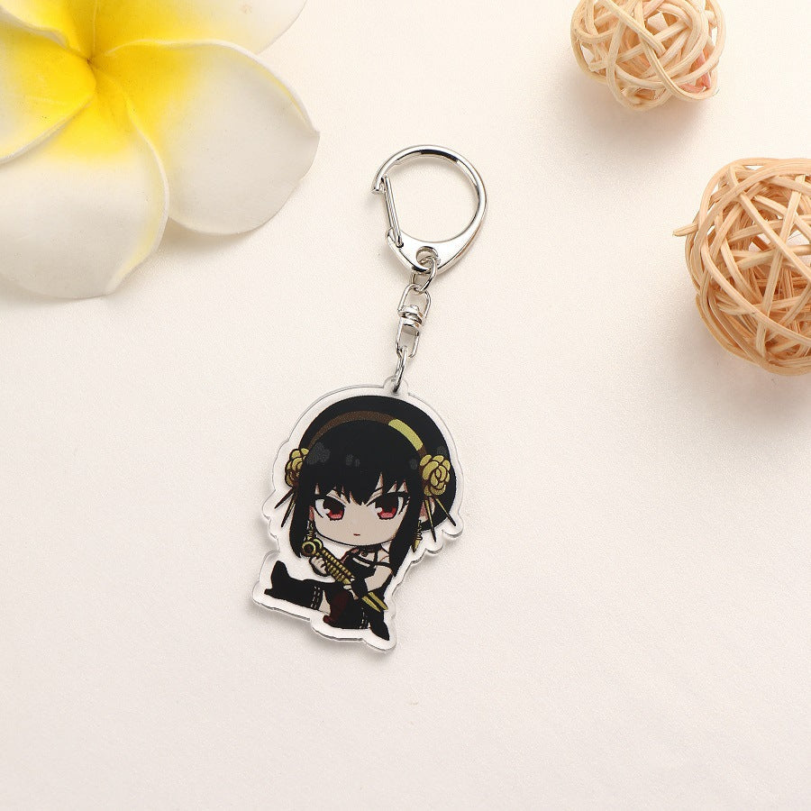 Cute Spy Family Series Acrylic Keychain